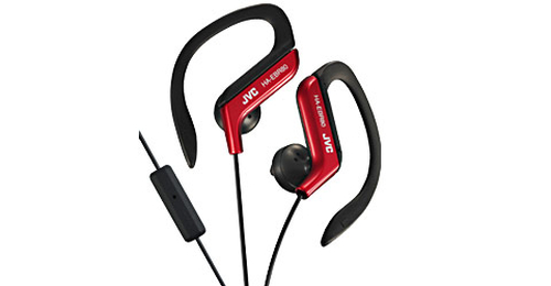 JVC HA-EBR80R Headset Wired Ear-hook Sports Red