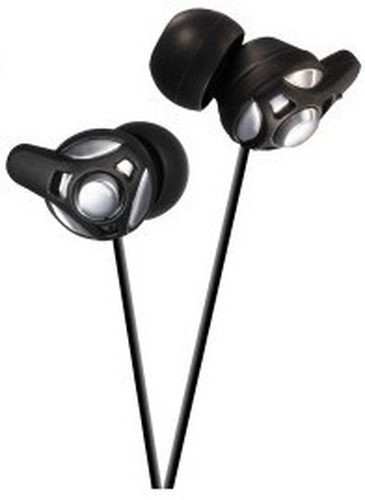 JVC HA-FX40-S Headphones Wired In-ear Black, Silver