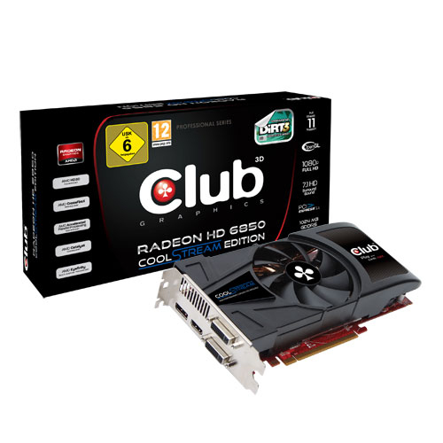 CLUB3D CGAX-68524 graphics card AMD 1 GB GDDR5