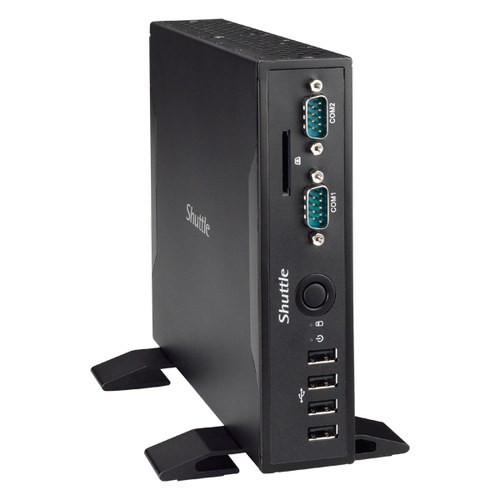 Shuttle DS 5700XA PC/workstation Intel® Celeron® 3205U 4 GB DDR3L-SDRAM 120 GB SSD Nettop Mini PC Black
