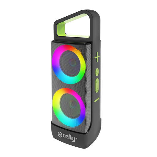 Celly GROOVERGBBK portable/party speaker Black 10 W