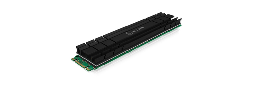 ICY BOX IB-M2HS-1001 Solid-state drive Heatsink/Radiator Black 1 pc(s)