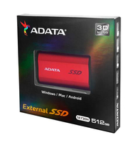 ADATA SE730H 512 GB USB Type-C 3.2 Gen 2 (3.1 Gen 2) Red