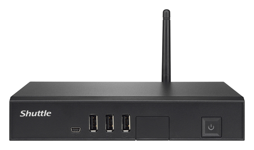 Shuttle DSA2LS PC 1 GB DDR3-SDRAM 4 GB Flash Android 4.2 Mini PC Black