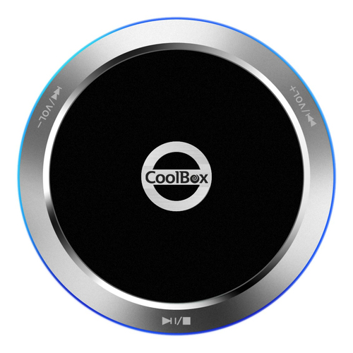 CoolBox X3M Mono portable speaker Black, Silver 3 W