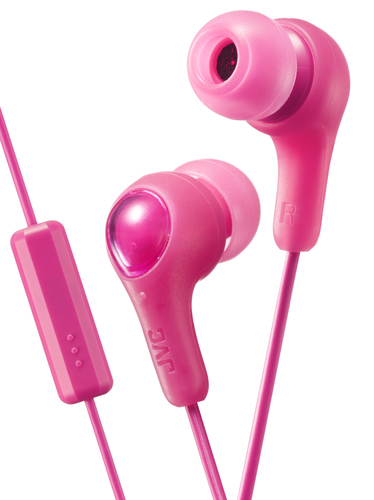 JVC Gumy Plus with Mic + Remote Pink
