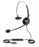 Yealink YHS33-USB Headset Wired Head-band Office/Call center USB Type-A Black