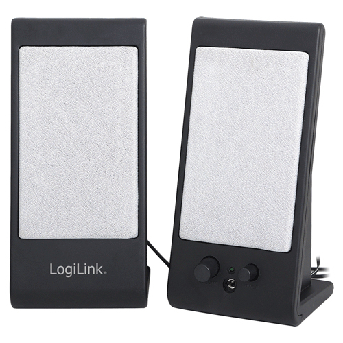 LogiLink SP0025 loudspeaker Black Wired 2.4 W