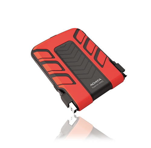 ADATA 500GB SH93 Portable external hard drive 2.5″ USB 2.0 Black, Red