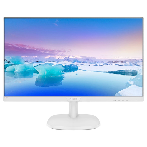 Philips V Line 243V7QHSWF/93 computer monitor 60.5 cm (23.8″) 1920 x 1080 pixels Full HD LCD White