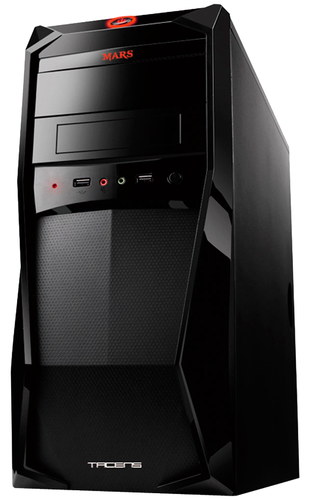Mars Gaming MC1V2 computer case Midi Tower Black