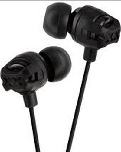 JVC HA-FX101-B headphones/headset Wired In-ear Black