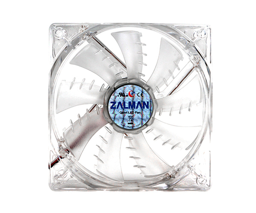 Zalman ZM-F2 LED(SF) Computer case Fan 9.2 cm Transparent, White