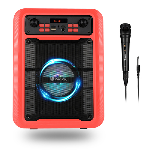NGS Roller Lingo Mono portable speaker Red 9 W