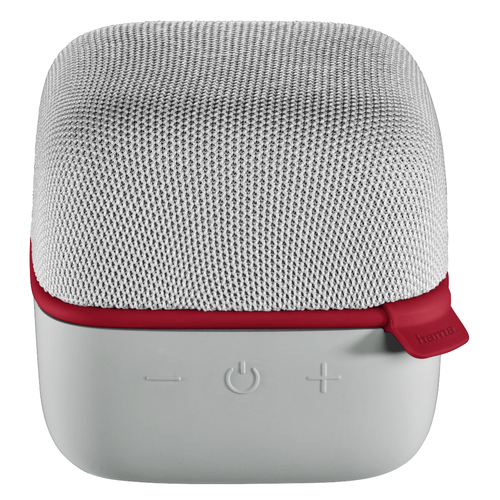 Hama Cube Mono portable speaker Grey, Red 5 W