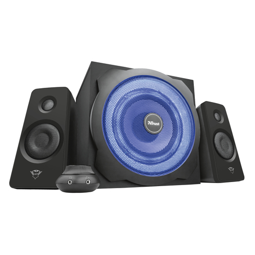Trust GXT 628 Tytan speaker set 60 W Universal Black 2.1 channels 15 W