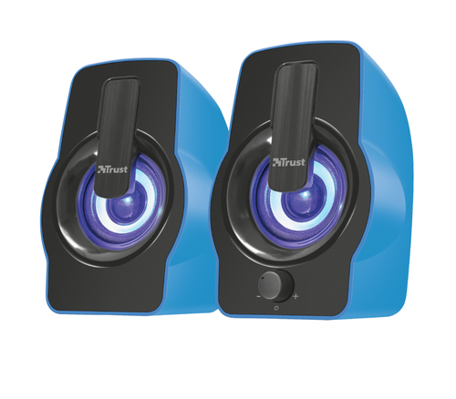 Trust Gemi Black, Blue Wired 6 W