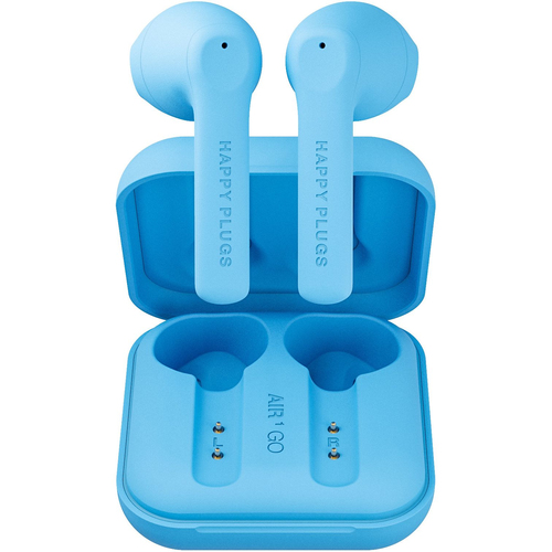 Happy Plugs AIR 1 GO Headphones True Wireless Stereo (TWS) In-ear Calls/Music Bluetooth Blue
