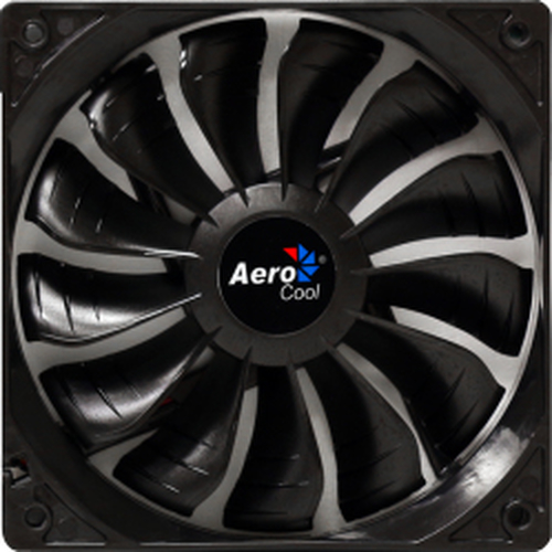 Aerocool 4713105951424 computer cooling system Computer case Fan 12 cm Black