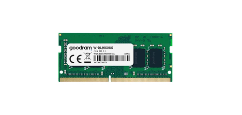 Goodram W-DL16S08G memory module 8 GB 1 x 8 GB DDR3 204-pin SO-DIMM