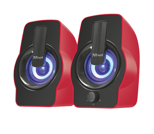 Trust Gemi Black, Red Wired 6 W