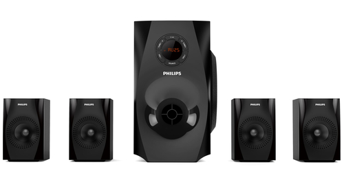 Philips SPA8150B/94 speaker set 50 W PC/Laptop Black 4.1 channels 10 W Bluetooth