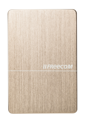 Freecom mHDD Slim external hard drive 2 TB 5400 RPM 2.5″ USB Type-C 3.2 Gen 1 (3.1 Gen 1) Gold