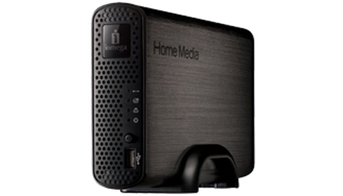 Iomega Home Media Network 1TB external hard drive Black