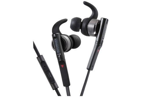Kenwood KHS-R800-B headphones/headset Wired In-ear Black, Grey