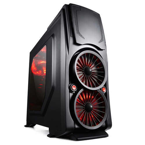 itek Bi-Turbo Midi Tower Red
