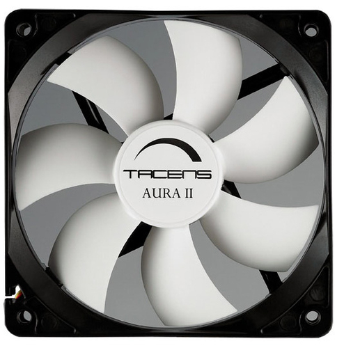 Tacens Aura II 12cm Computer case Fan Black, White
