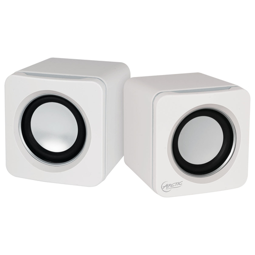 ARCTIC S111 (White) – USB Speakers