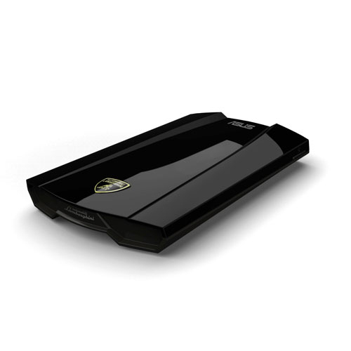 ASUS Lamborghini 500GB external hard drive 5400 RPM 2.5″ USB 2.0 Black