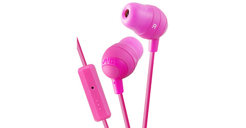 JVC HAFR37P headphones/headset Wired In-ear Calls/Music Pink