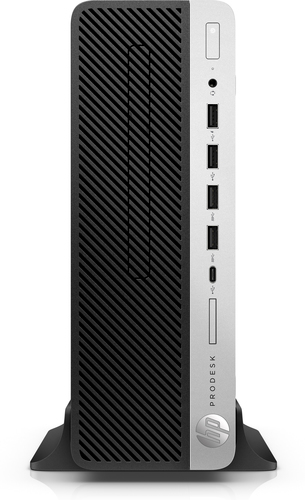 HP ProDesk 600 G3 Intel® Core™ i5 i5-7500 8 GB DDR4-SDRAM 256 GB SSD Windows 10 Pro SFF PC Black