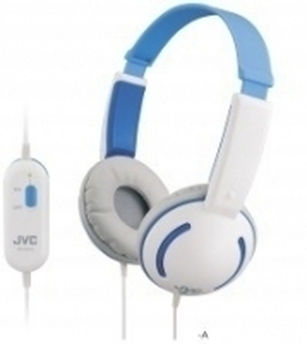 JVC HA-KD10 Headphones Wired Blue, White