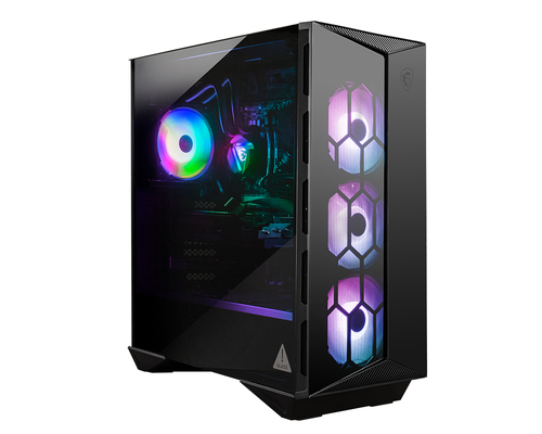 MSI Aegis R 12NUD-638CA Intel® Core™ i7 i7-12700F 16 GB DDR4-SDRAM 1 TB SSD NVIDIA GeForce RTX 4060 Ti Windows 11 Home Desktop PC Black