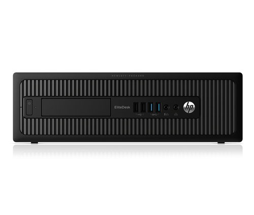 HP EliteDesk 705 G1 AMD A8 A8-6500B 4 GB DDR3-SDRAM 500 GB HDD Windows 7 Professional SFF PC Black