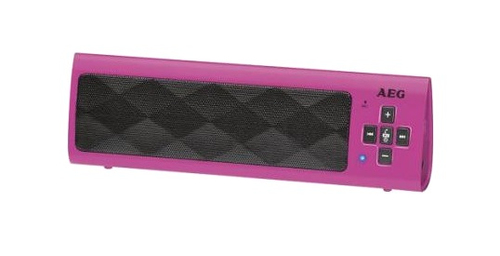 AEG BSS 4818 2.1 portable speaker system Pink