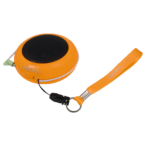 LogiLink SP0016 portable/party speaker Orange 2 W