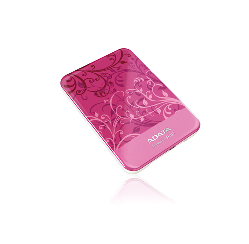ADATA SH02 mini Portable 640GB external hard drive 2.5″ USB 2.0 Pink