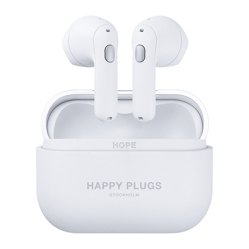 Happy Plugs Hope Headset True Wireless Stereo (TWS) In-ear Calls/Music Bluetooth White