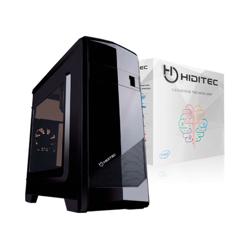 Hiditec M10-37-4-1T Intel® Core™ i3 i3-7100 4 GB DDR4-SDRAM 1 TB HDD Ubuntu Linux Desktop PC Black