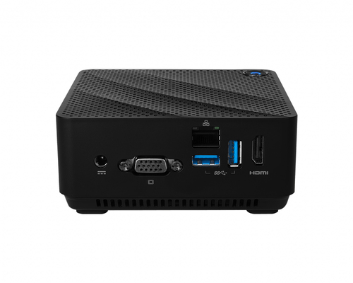 MSI Cubi N JSL-070US Intel® Celeron® N N4500 4 GB DDR4-SDRAM 128 GB SSD Windows 11 Pro Mini PC Black