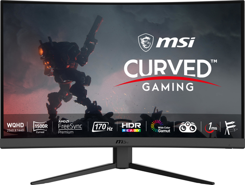 MSI Optix G32CQ4 computer monitor 80 cm (31.5″) 2560 x 1440 pixels Quad HD LCD Black