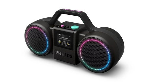 Philips The Roller Stereo portable speaker Black 60 W