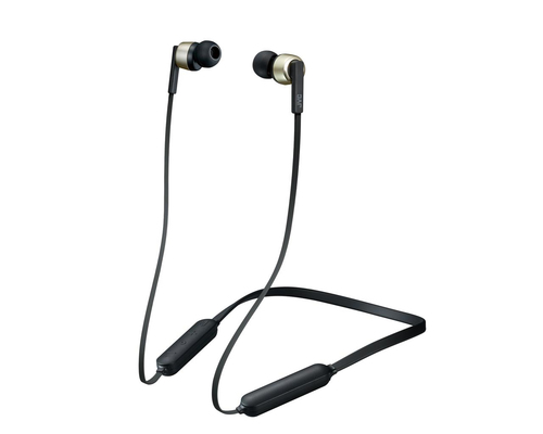 JVC HA-FX65BN-N Headphones Wireless Neck-band Micro USB Bluetooth Gold