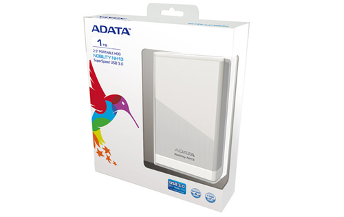 ADATA 500GB NH13 external hard drive 2.5″ Silver