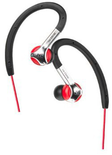 JVC HA-EBX86 Headphones Wired Ear-hook Red