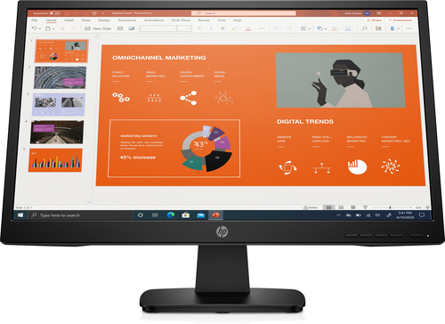 HP P22va G4 computer monitor 54.6 cm (21.5″) 1920 x 1080 pixels Full HD LED Black